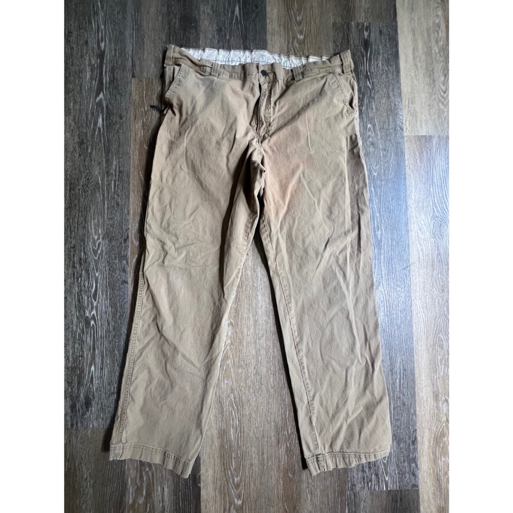 Columbia Utility Pants Mens 40x32 Tan Good Canvas Straight Leg Gorpcore Workwear